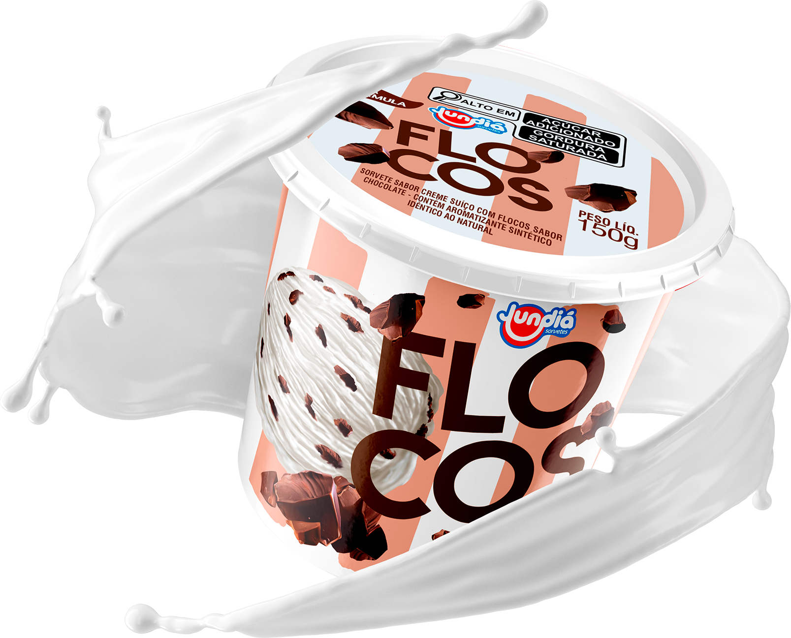 Sorvete Flocos